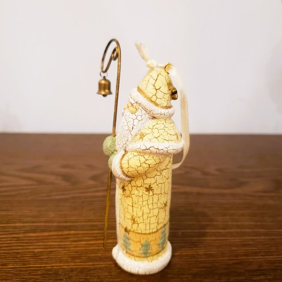 2002 Hallmark Christmas Ornament Lot Bisque Porcelain We Call Him Santa Yuletide - Picture 3 of 10